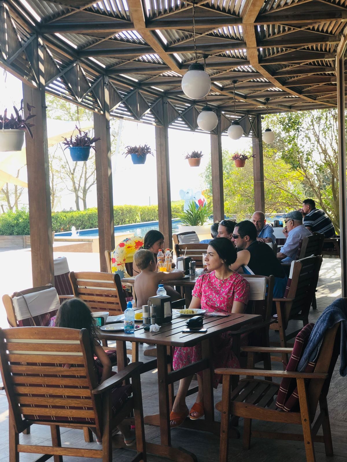 The Patio restaurant interior